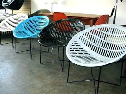 Round Bucket Chair Retro Round Chair Round Plastic Outdoor Tables Chair Or Motel Chair Retro Vintage Round Plasti Plastic Patio Chairs Retro Chair Patio Chairs