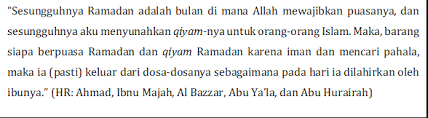 Yang jadi pertanyaan kami, adakah pahala yang didapatkan yang besar tanpa melakukan dosa dan memutus hubungan rahim? kami menjawab, wahai rasulullah, kami menyukai hal tersebut. Dalil Dan Keutamaan Tarawih Yang Perlu Diketahui Kitabisa Com