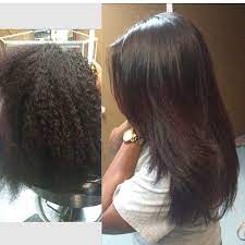 Silk Press Natural Hair Done By Stylesbykaybee Ig My First Time Ever Having Layers I M Silk Press Natural Hair Pressed Natural Hair Natural Hair Styles