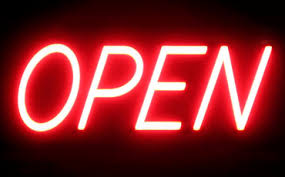 The low wattage led sign saves money on electricity for your business and is still bright enough to be seen day or night. Yes We Re Open For Business A Covid 19 Update From Rod Hamar Hamarlaser
