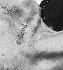 Check spelling or type a new query. Ulrika Jonsson Has Pappa Tattoo On Collarbone To Honour Father Daily Mail Online