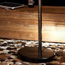 Holz stehlampen fur ihr wohnzimmer lampenwelt de. Bogen Stehlampe Loregrema In Schwarz Webstoff 180 Cm Tief