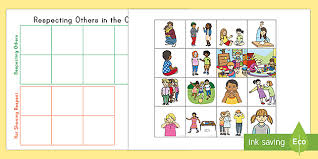 respect social story twinkl respecting other children