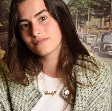 Massive 14 Karat Gold Namenskette Namensschild Halskette und Kette  GEBURTSSTEIN WAHL