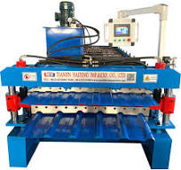 double layer trapezoidal metal roof panel roll forming machine