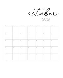 19 templates to download and print. Free Printable 2021 Minimal Calendar The Cottage Market