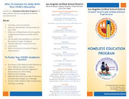 HOMELESS EDUCATION PROGRAM