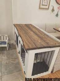 Dog House Wood Dog House With Doordog Crate Dog Kennel Cat Etsy Dog Crate Furniture Diy Dog Crate Dog Kennel Furniture