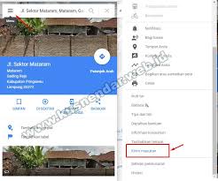 Fitur yang di miliki google maps. Cara Merubah Nama Jalan Yang Salah Di Google Maps Kusnendar