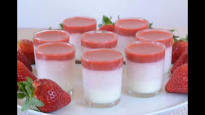 Obst und vielleicht ein bisschen knusper. Ombre Erdbeer Dessert Im Glas Griechischer Joghurt Mit Erdbeeren Und Erdbeer Gelatine Agar Youtube