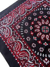 Black Red And White Bandana Hand Drawn Design By Patrick Moriarty Bandana Paisley Bandana Design Bandana Crafts Bandana