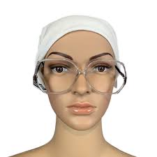 Silhouette M1708 Vintage 1970's Transparent Frame Navy Blue Prescription  Glasses No Lens FREE Shipping