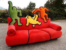 Neuwertiges Sofa Aus Der Keith Haring Kollektion Von Bretz Keith Haring Bretz Mobel Sofa Design