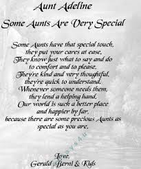 Special Aunt Poems Quotes Quotesgram Aunt Quotes Birthday Quotes For Aunt Poem Quotes