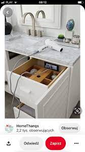 Pin By Olivia Ameye On Adds Details Bathroom Vanity Drawers Bathroom Outlet Master Bathroom Design