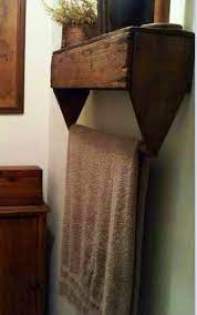 Maybe you would like to learn more about one of these? An Old Wooden Tool Box Makes An Adorable Towel Holder In The Bathroom Home Diy Wooden Tool Boxes Bathroom Decor