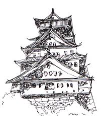 Referenced from a picture i took while i was there in dec 2011. Osaka Castle By Fracturedglass On Deviantart