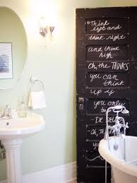 Amazing gallery of interior design and decorating ideas of chalkboard paint wall in dens/libraries/offices, girl's rooms, dining rooms, bathrooms, laundry/mudrooms, boy's rooms, kitchens, basements by elite interior designers. Chalkboard Paint Ideas And Projects Hgtv