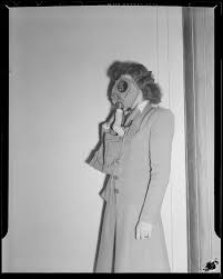With this easy gas mask drawing ideas, you can learn how to draw a gas mask easily. Woman In Gas Mask With Officer Wwii Digital Commonwealth