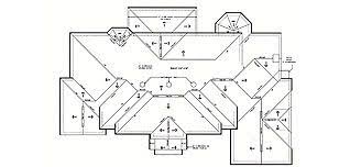 They're very recognizable, thanks to their triangular shape. Roof Design Roof Plan Hip Roof