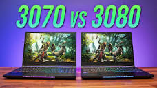 RTX 3070 vs 3080 Gaming Laptop - Worth Paying More For 3080? - YouTube