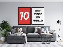 Sie vermitteln ein schickes und modernes wohnambiente. 10 Grosse Deutsche Sofa Hersteller Im Marken Check