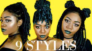 9 Ways To Style Medium Length Locs Braids Twists Protective Styles Medium Hair Styles Medium Length Hair Styles Hair Styles