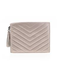 Details About Neiman Marcus Women Gray Clutch One Size