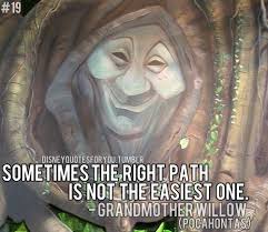 Pocahontas Personality Trait Theory Disney Quotes Pocahontas Quotes Grandmother Willow