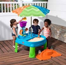 Sandpit Water Table Step 2 Beach Child Kids Plastic Toys Play Set Indoor Outdoor Sand And Water Table Kids Playground Water Table