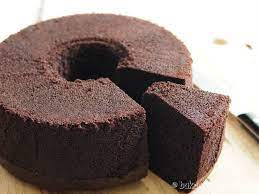 A Blog About Cooking And Baking Adventures And Discovery Of Simple Home Recipes For Ever Chocolate Chiffon Cake Dark Chocolate Chiffon Cake Recipe Chiffon Cake