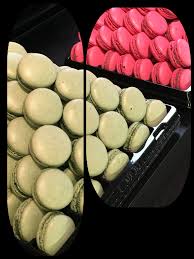 Pyramids Of Macarons Pistachio And Raspberry At Maison Georges Larnicol Paris Fabulous Foods Beautiful Architecture Pistachio