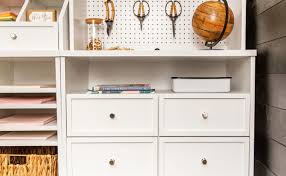 Neatly store your crafts supplies with these creative and simple solutions. Designing A Craft Room Sauder Woodworking