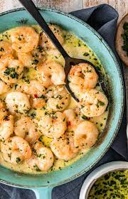 Spicy Garlic Shrimp With Cream Sauce Creamy Garlic Shrimp Recipe Thedirtygyro Garlic Shrimp Recipe Spicy Garlic Shrimp Shrimp Appetizer Recipes