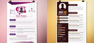 Why we think it's cool: Cool Resume Design Archives Graphic Designo