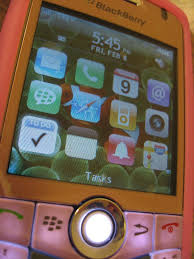 Pink Blackberry Pearl 8130