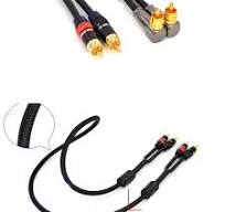 HIFI Fine Sound Monster RCA Cable Audio Amplifiers CD Player Signal Wires  Speaker Horn Degrees Straight Male To Male 4N OFC Plug - AliExpress