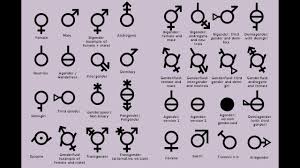 chart of all the genders