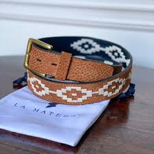 Giveaway The La Matera Prince Harry Polo Belt Red Clay Soul