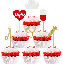 Maybe you would like to learn more about one of these? Buy 48 Pieces Nursing Cupcake Toppers Nurse Graduation Cupcake Toppers Rn Themed Cake Picks For Nurse Themed Party Cake Decoration Online In Indonesia B07wv1hjs3