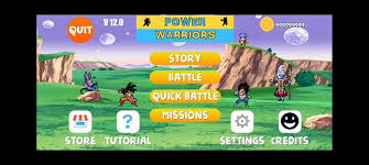 Fans of the dragon ball series will be very happy. Power Warriors 12 0 Mod Apk Download Unlimited Coins Warrior Power Super Saiyan 4 Goku