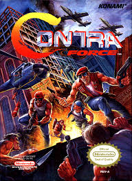 Contra Force 1988 Konami Contraforce Pixelart Nes Games Classic Video Games Nintendo Nes Games