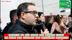 PREFEITO MARCOU PRESENÇA NO JANTAR DO PEIXE EM SAGRADA FAMÍLIA