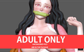 3D file NEZUKO ADULT NAKED NUDE HENTAI demon slayer kimetsu no yaiba SEXY  GIRL WOMAN LINGERIE ANIME 3D print model・3D printable model to  download・Cults