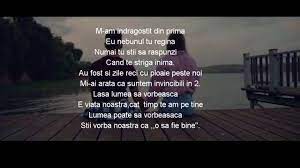 Roade și pătează tot ceea ce trăim, declanșând neiubirea de sine. Hugo Feat Iuliana Beregoi O Sa Fie Bine Versuri Lirycs Youtube