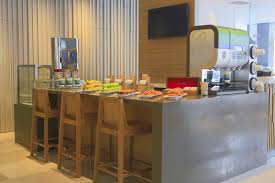 Grab Go Breakfast Bar At Holiday Inn Express Singapore Orchard Road Holiday Inn Mesh Office Chair Furniture Chair