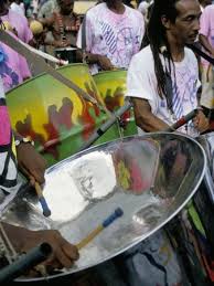 Playing Steelband No 2