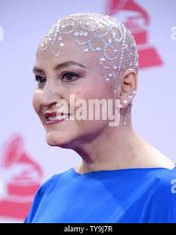 Berta Rojas arrives at the 16th annual Latin Grammy Awards at the MGM Grand  Garden Arena