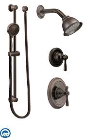 Moen 535 Shower Systems Shower Heads Bronze Shower Head