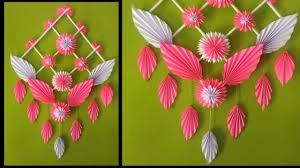 Diy Paper Craft Wall Hanging Room Decoration Ideas Flower Diy Crafts Paper Flowers Diy Paper Crafts Diy